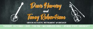Dave Harvey and Tony Robertson Gibson Acoustic Instrument Workshop